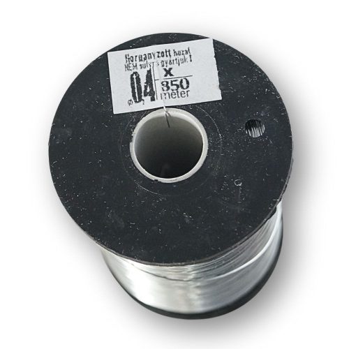 Huzal, horganyzott, 0.4 mm (850 méter)