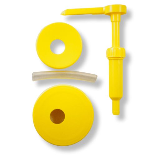 Mézpumpa, műanyag lapkával, (83mm, 62 mm)