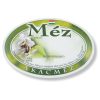 Mézesüveg oválcímke akácméz (100 db)