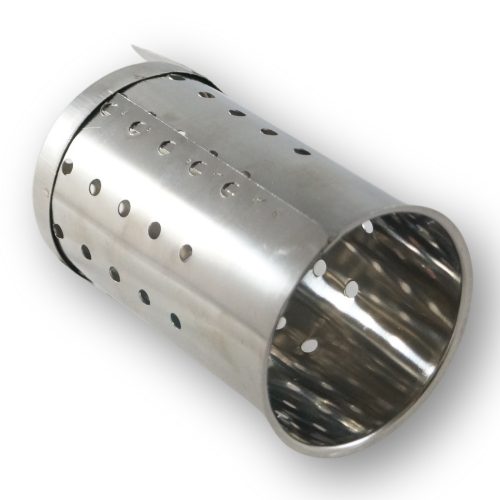Füstölő betét, kétlábú kicsi, inox 68 mm