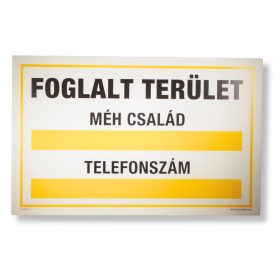 Reklámtábla, L méret
